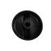 346-0067 Ручка переключателя плиты Dотв - 8mm (черная)