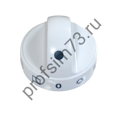 346-0069 Ручка переключателя плиты Dотв - 6mm (белая)