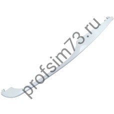 346-0180 Ручка духовки ЛЫСЬВА  L-47см (белая)