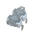 348-1100 Термодатчик 85+200гр, 16А/250V (двойной)