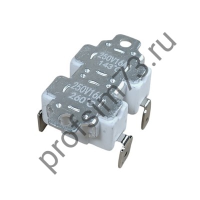 348-1180 Термодатчик 143+260гр., 16А/250V (двойной)
