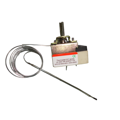 342-0155 Термостат 300°С (2 контакта) 1м, 16A  Ново-Вятка WKA-300E2 