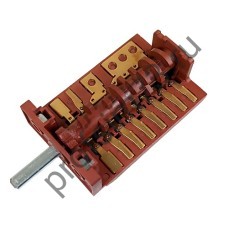 343-0845 Переключатель T150, 887 840 1001, 16А, 250V (10 позиций)