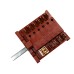 343-0847 Переключатель Midea, Leran FD103M, 17471100000345 (10 позиций) шток 23мм