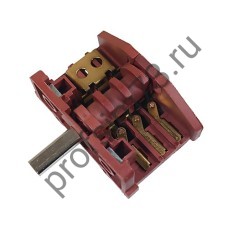343-0203 Переключатель (4 позиции) 5-контактов Асель XZ307B/FD103SC-001