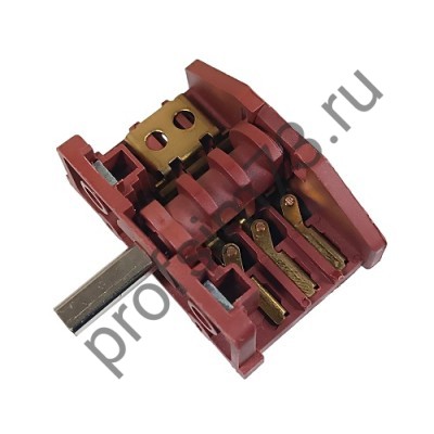 343-0203 Переключатель (4 позиции) 5-контактов Асель XZ307B/FD103SC-001