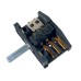 343-0205 Переключатель ZX-881  250v16a (4 позиции) Desany 