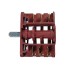 343-0207 Переключатель Альянс, Desany, Ново-Вятка, Asel, Kumtel, Luxel 250V 16A (4 позиции) 