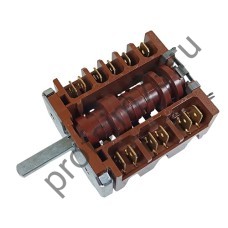 343-0320 Переключатель Ardo, Tecnogas 46.23866.563 ( 46.851.02) EGO 00232420, COK301TC (5 позиций) вал 24мм