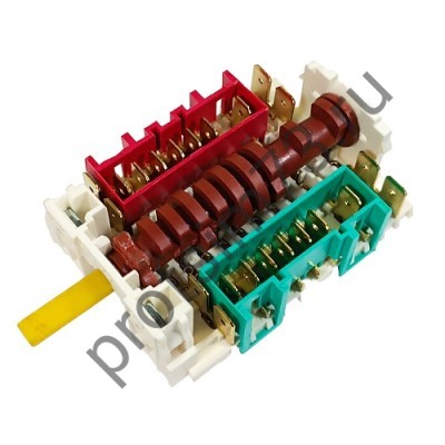 343-0440 Переключатель Gorenje 618126, 11HE033, COK300GO (6 позиций) шток 19мм