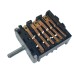 343-0451 Переключатель INDESIT, ARISTON 46.26866.801 EGO 022195 (6 позиций) COK303ID 