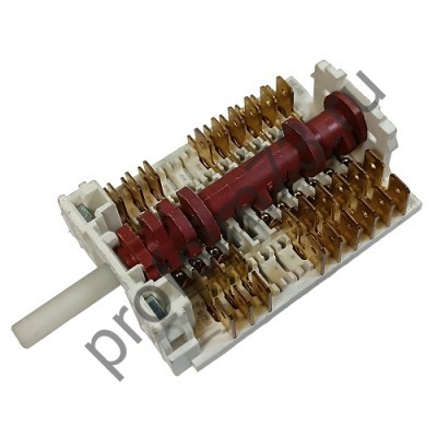 343-0555 Переключатель ZANUSSI, Electrolux 3303162006, 11HE/045 (7 позиций) COK300ZN
