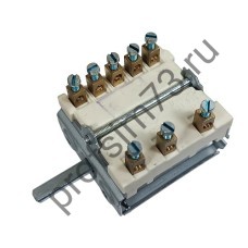 343-0594 Переключатель 49.27215.746 под винты  EGO (7 позиций) COK306UN
