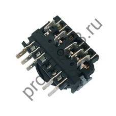 343-0599 Переключатель ZX-853,  250v/ 16a, Т150 (7 позиций)