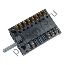 343-0610 Переключатель плиты 250V /16A (8 позиций)
