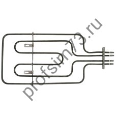 341-5860 Тэн духовки 1200W (600+600w) с грилем (465*240мм) верхний 