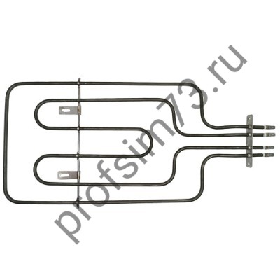341-5860 Тэн духовки 1200W (600+600w) с грилем (465*240мм) верхний 