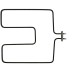 341-6015 Тэн духовки 1300w BEKO (370*340мм) нижний широкий