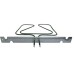 341-6030 Тэн духовки 1300W De Longhi (340*300мм) планка -375мм  062090004, COK104DL
