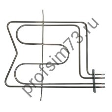 341-6725 Тэн духовки 2000W (800+1200w)  Indesit, Whirlpool, HANSA (380*305мм) верхний C00078419