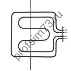341-6965 Тэн духовки 2250W (750+1500w) INDEZIT, Whirlpool (320*290мм) верхний COK102AR