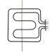 341-6965 Тэн духовки 2250W (750+1500w) INDEZIT, Whirlpool (320*290мм) верхний COK102AR