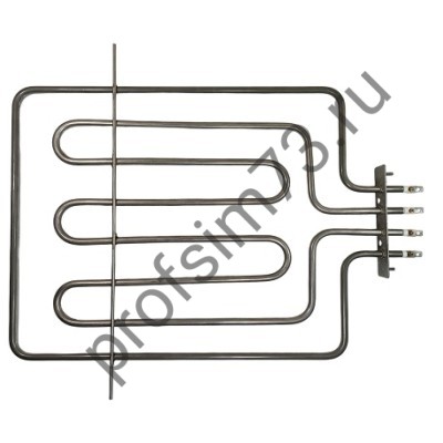 341-7015 Тэн духовки 2300W (800+1500w)  ЛЫСЬВА (425*315мм) верхний с грилем
