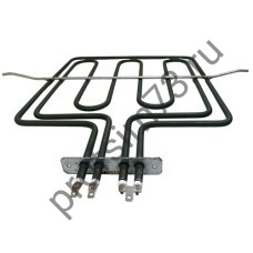 341-7025 Тэн духовки 2300w (800+1500w) Beko, Blomberg (330*275мм) верхний