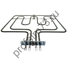 341-7250 Тэн духовки 2500W (1800+700W) Ardo 355*365мм, верхний с грилем 524013300, 00203272, COK100AD