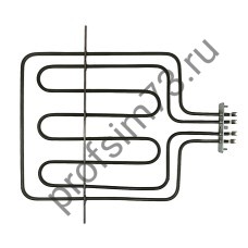 341-7315 Тэн духовки 2600w (800+1800w)  DELUXE (400*300мм) верхний