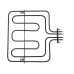 341-7505 Тэн духовки 2800W (1400+1400W) Electrolux  (340*350мм) двойной 3117699011, COK122ZN