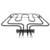 341-7505 Тэн духовки 2800W (1400+1400W) Electrolux  (340*350мм) двойной 3117699011, COK122ZN