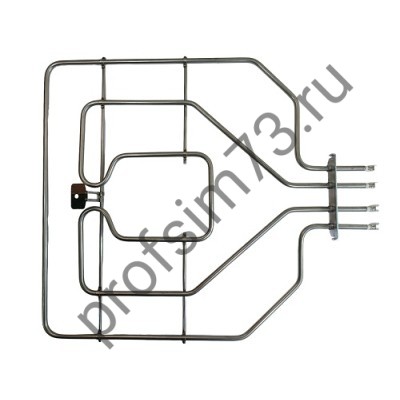 341-7510 Тэн духовки 2800W Bosch (1300+1500W) двойной  (375*365мм) планка -90мм 471369, 773539, COK109BO