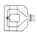 341-7510 Тэн духовки 2800W Bosch (1300+1500W) двойной  (375*365мм) планка -90мм 471369, 773539, COK109BO