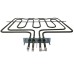 341-7605  Тэн духовки 2900W (1000+1900w)  ZANUSSI  (360*375 мм) верхний 3302442045, COK109ZN