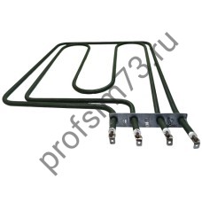 341-7610 Тэн духовки 2900W (900+2000w) HANSA (380*300мм) верхний двойной, контакты сбоку