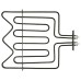 341-7710 Тэн духовки 3000W (1000+2000w) с грилем  (420*340мм) верхний 