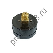 2000-0005 Манометр осевой до 12 Bar 1/4 (D-50mm, резьба - 1/4 дюйма) для компрессора