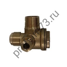 2000-2065 Клапан обратный для компрессора 3*8Н*3/8Н*1/8Н 