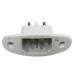 700-0111  Сетевой разъем мультиварки XDDQ, 10A, 250V