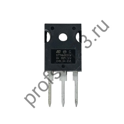 10502-0020 Диод быстродействующий STTH6003CW 300В 2x30А (TO-247)