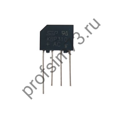 10504-0310 Диодный мост KBP310, SEP 1000V, 3А