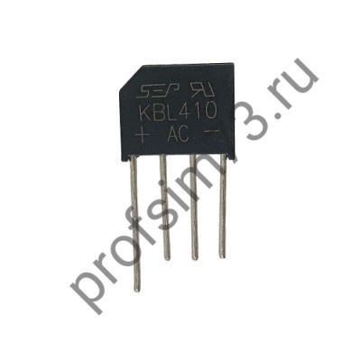 10504-0410 Диодный мост KBL410, SEP 1000V, 4 А