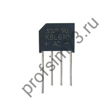 10504-0610 Диодный мост KBL610, SEP  1000V, 6А
