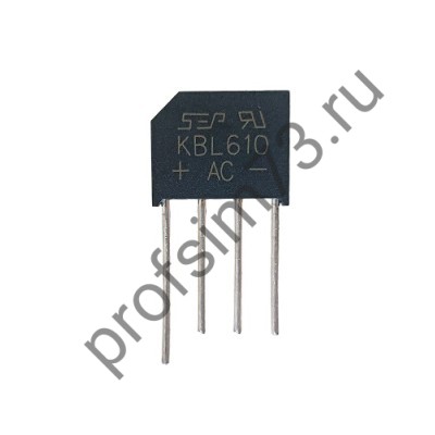 10504-0610 Диодный мост KBL610, SEP  1000V, 6А