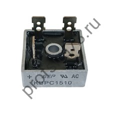 10504-2150 Диодный мост KBPC1510,  15А, 1000V (BR1510) однофазный