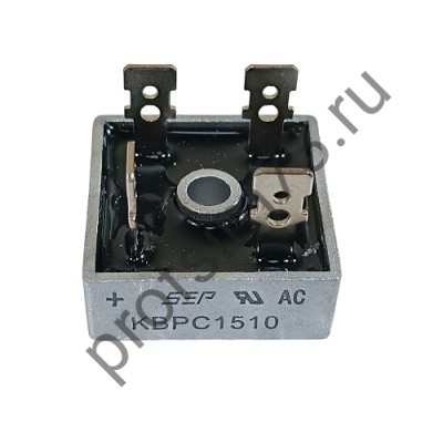 10504-2150 Диодный мост KBPC1510,  15А, 1000V (BR1510) однофазный