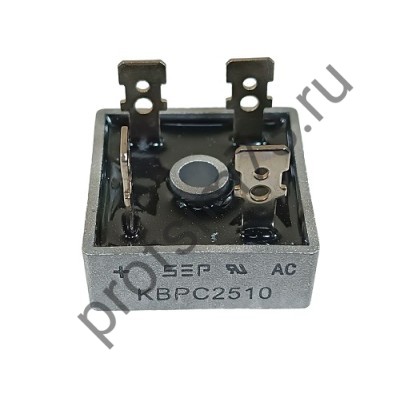 10504-2250 Диодный мост KBPC2510, 25А, 1000V (BR2510) однофазный 