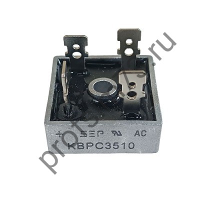 10504-2350 Диодный мост KBPC3510, 35А, 1000V  (MB3510) однофазный 