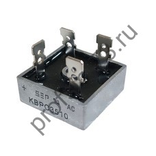 10504-2350 Диодный мост KBPC3510, 35А, 1000V  (MB3510) однофазный 